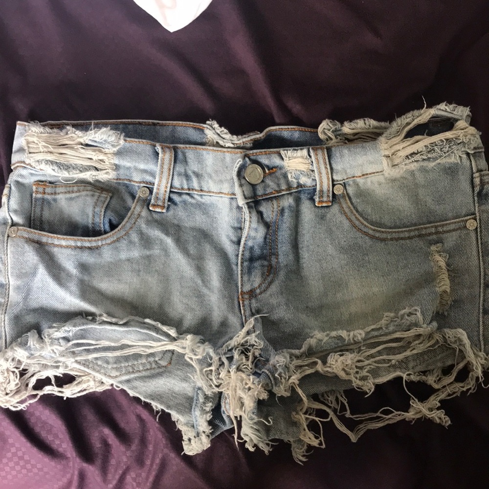 UNIF denim shorts